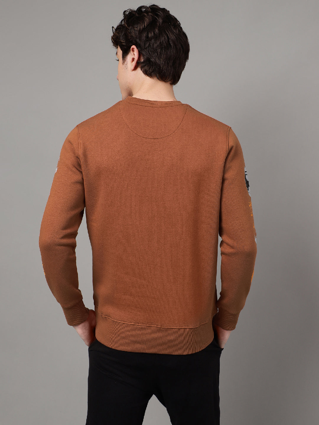 Naruto Brown Sweatshirt For Men