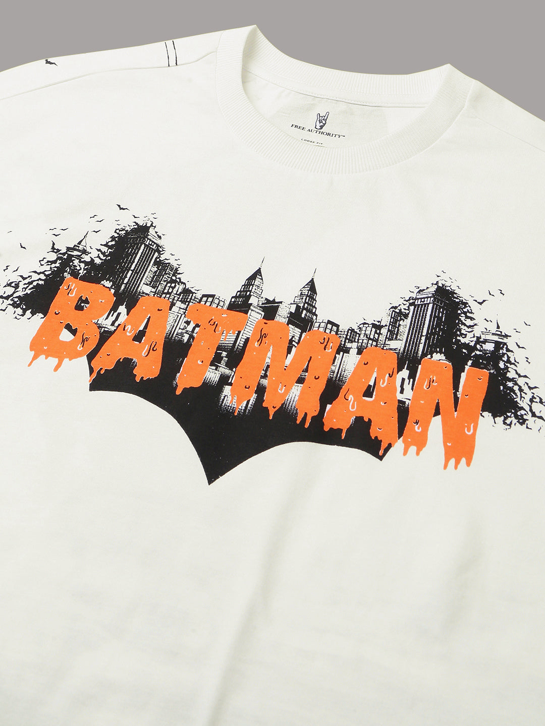 Batman White Tshirt For Men