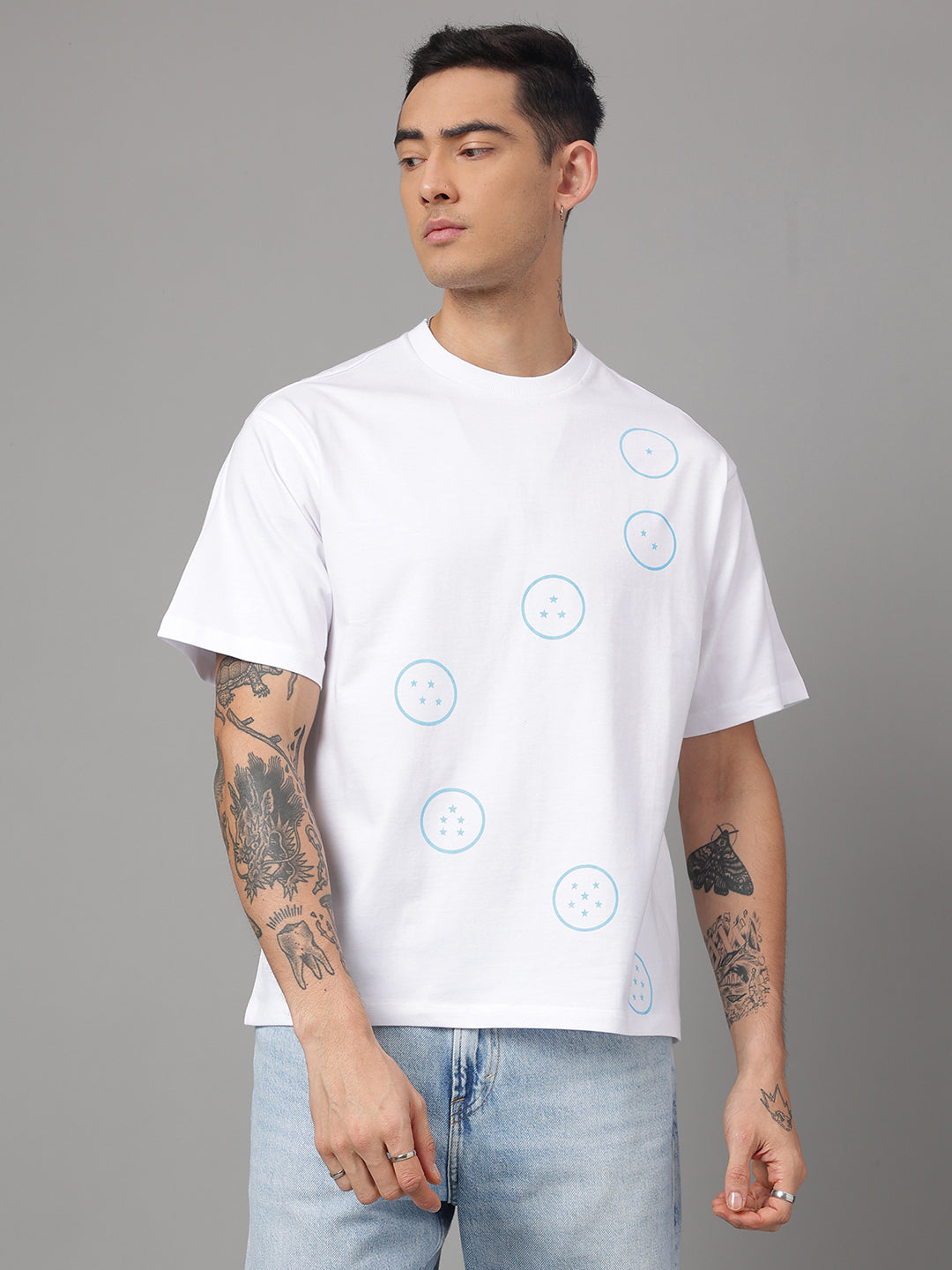 Dragon Ball Z White Tshirt For Men