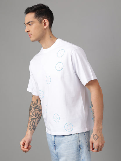 Dragon Ball Z White Tshirt For Men