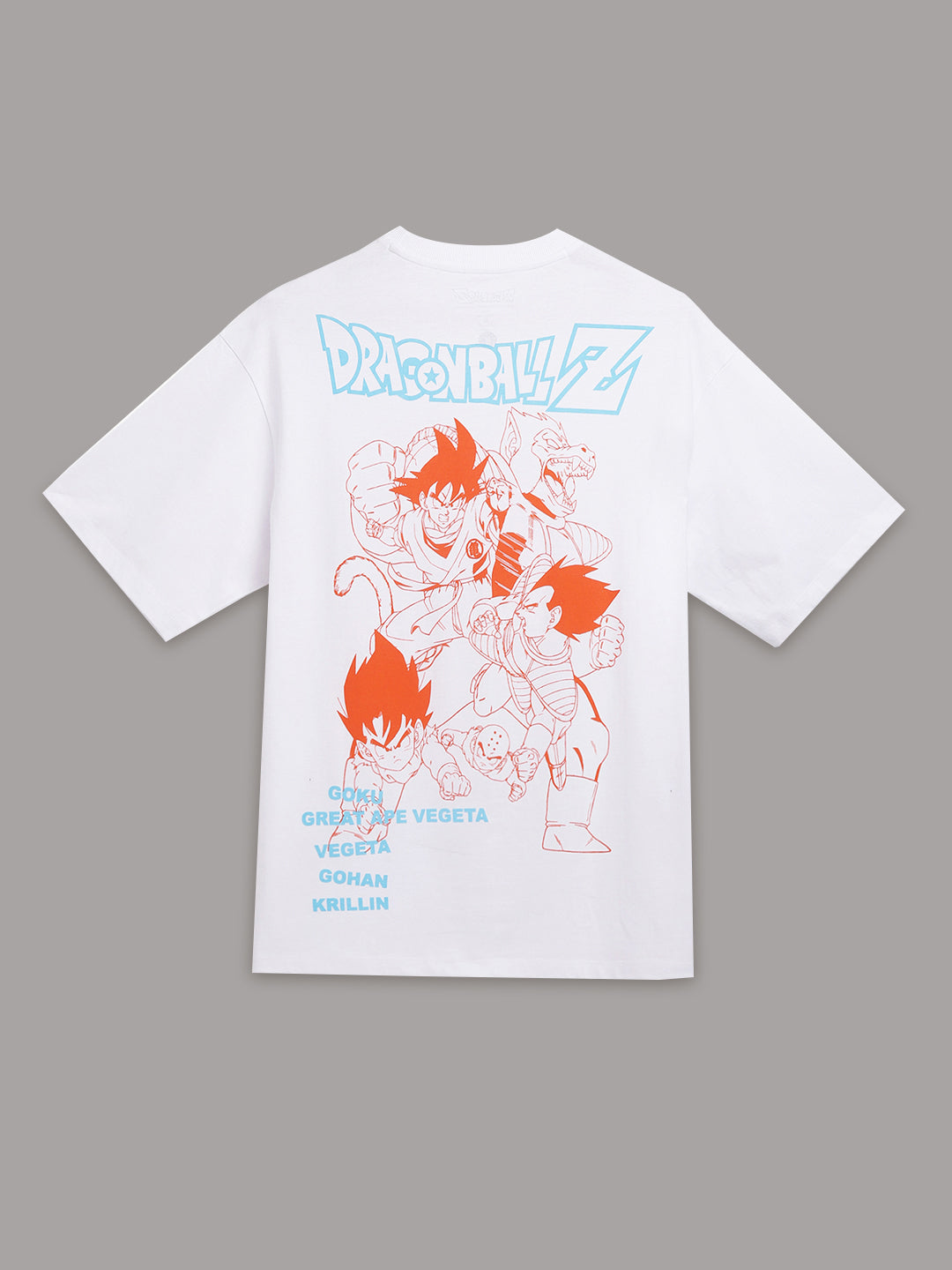 Dragon Ball Z White Tshirt For Men