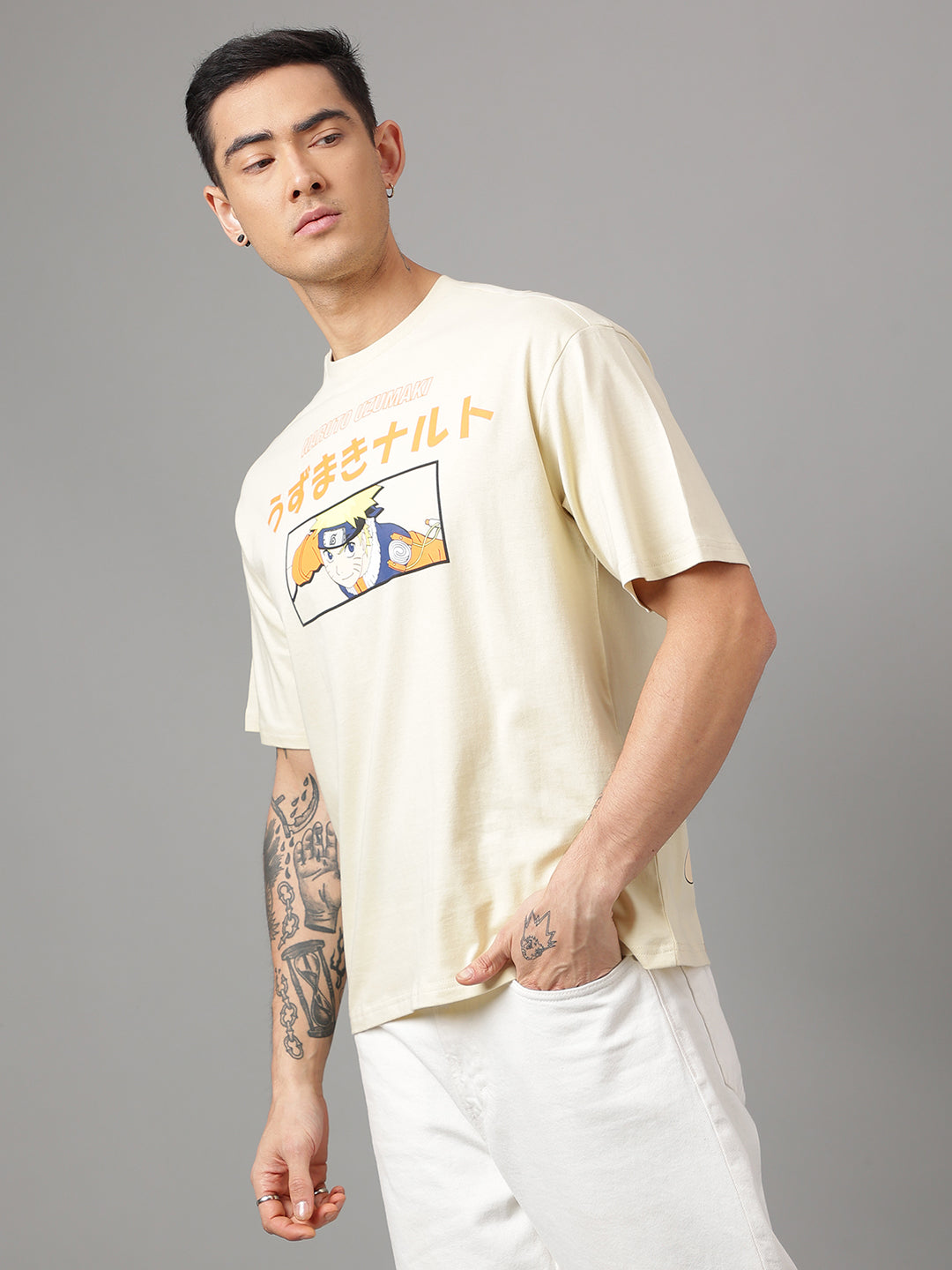 Naruto Oversized Tshirt For Men