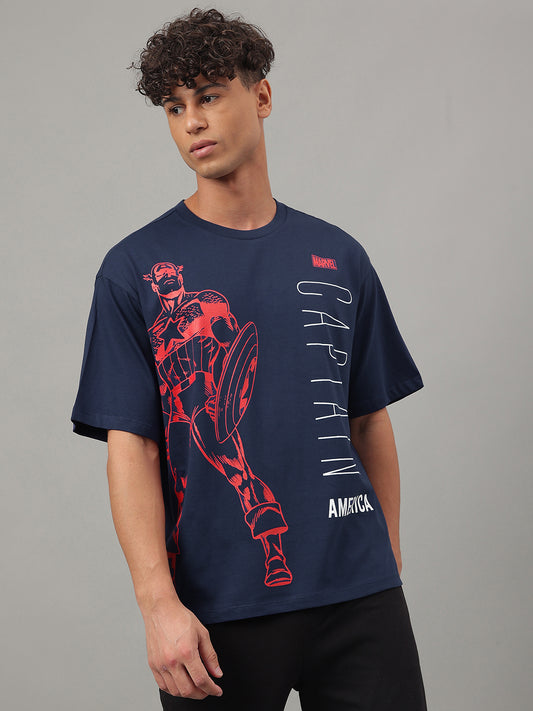 Captain America Oversized Tshirt For Men