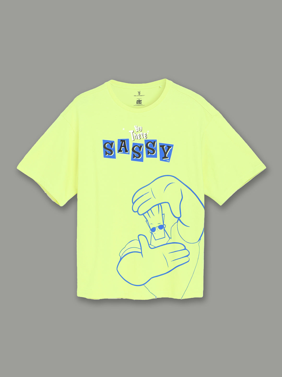 Johnny Bravo Oversized Tshirt For Men