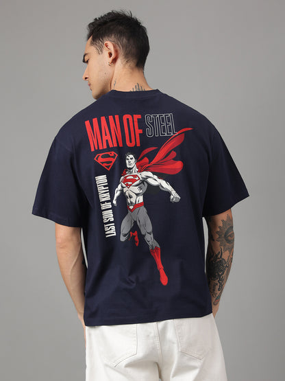 Superman Blue Tshirt For Men