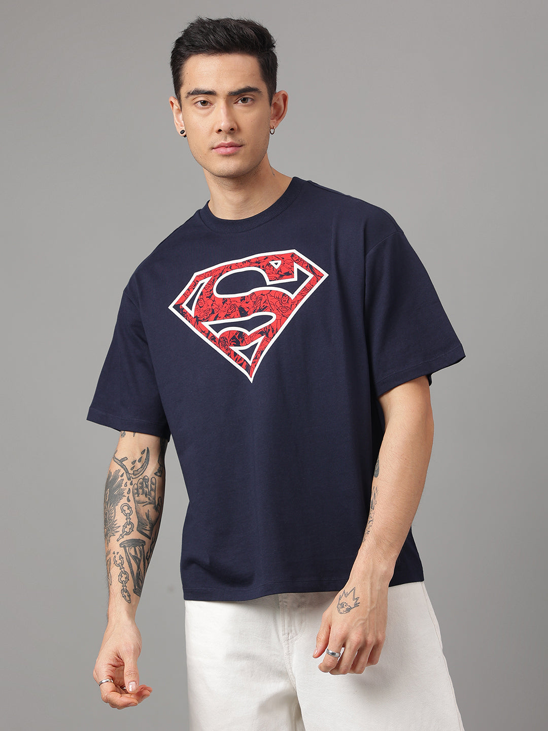 Superman Blue Tshirt For Men