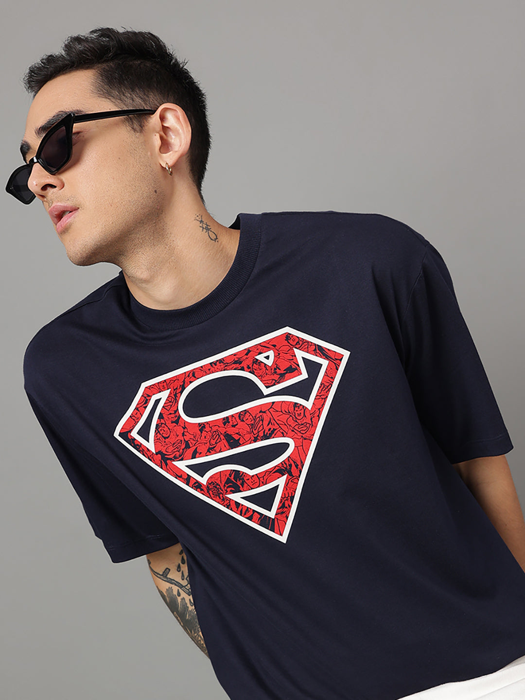 Superman Blue Tshirt For Men