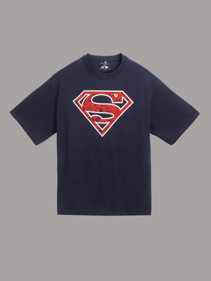 Superman Blue Tshirt For Men