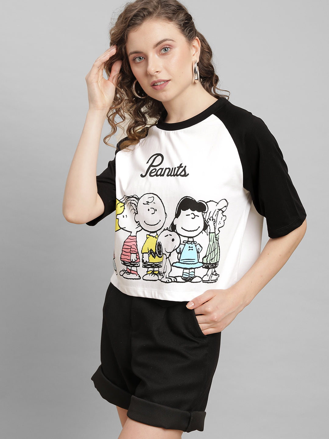 Peanuts Oversized Tshirt For Women