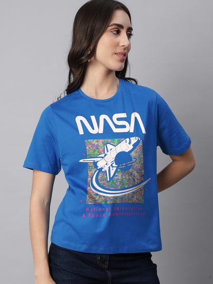 NASA Relaxed Fit Tshirt For Women