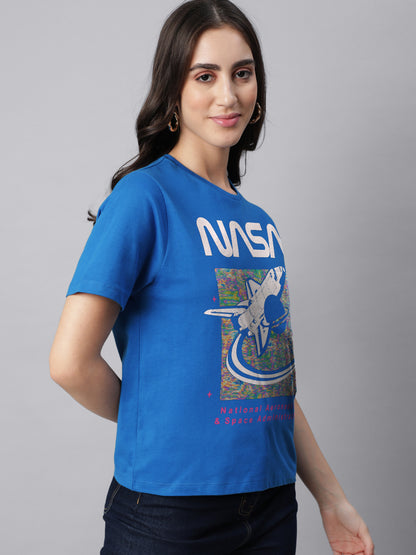 NASA Relaxed Fit Tshirt For Women