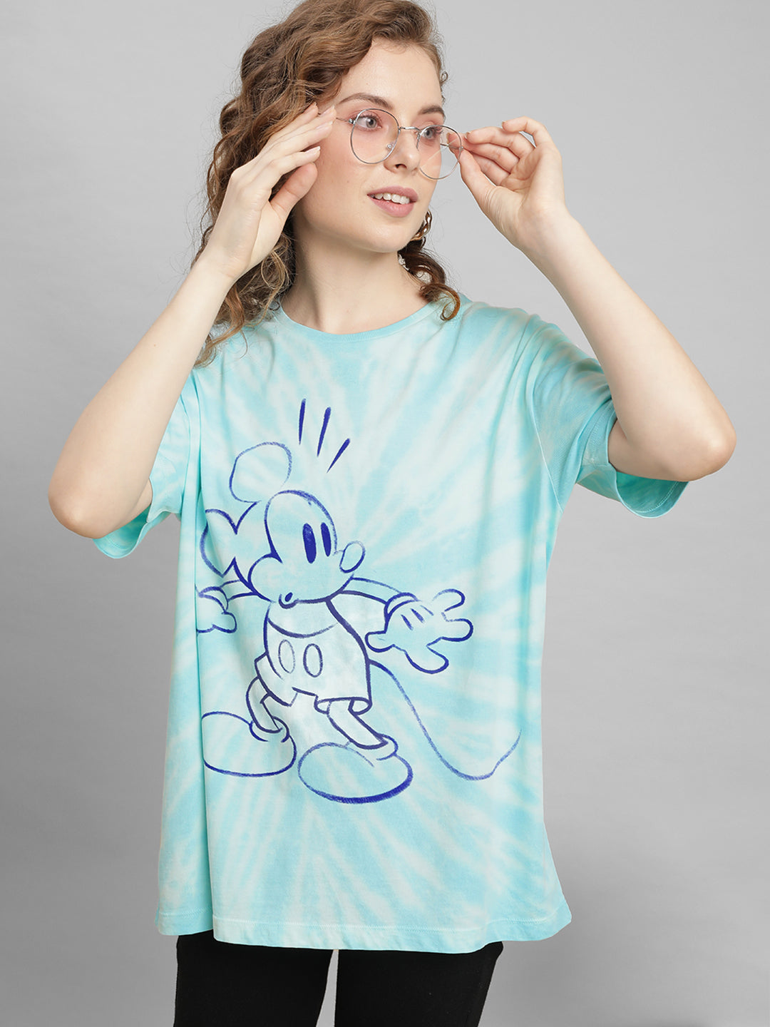 Mickey & Friends Oversized Tshirt For Women