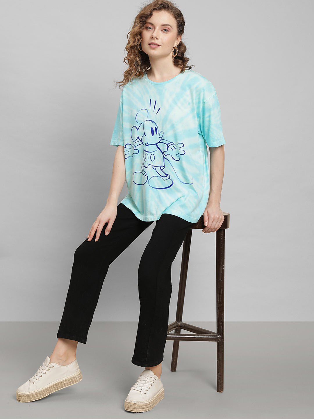 Mickey & Friends Oversized Tshirt For Women