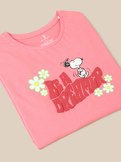 Peanuts Relaxed Fit Tshirt For Women