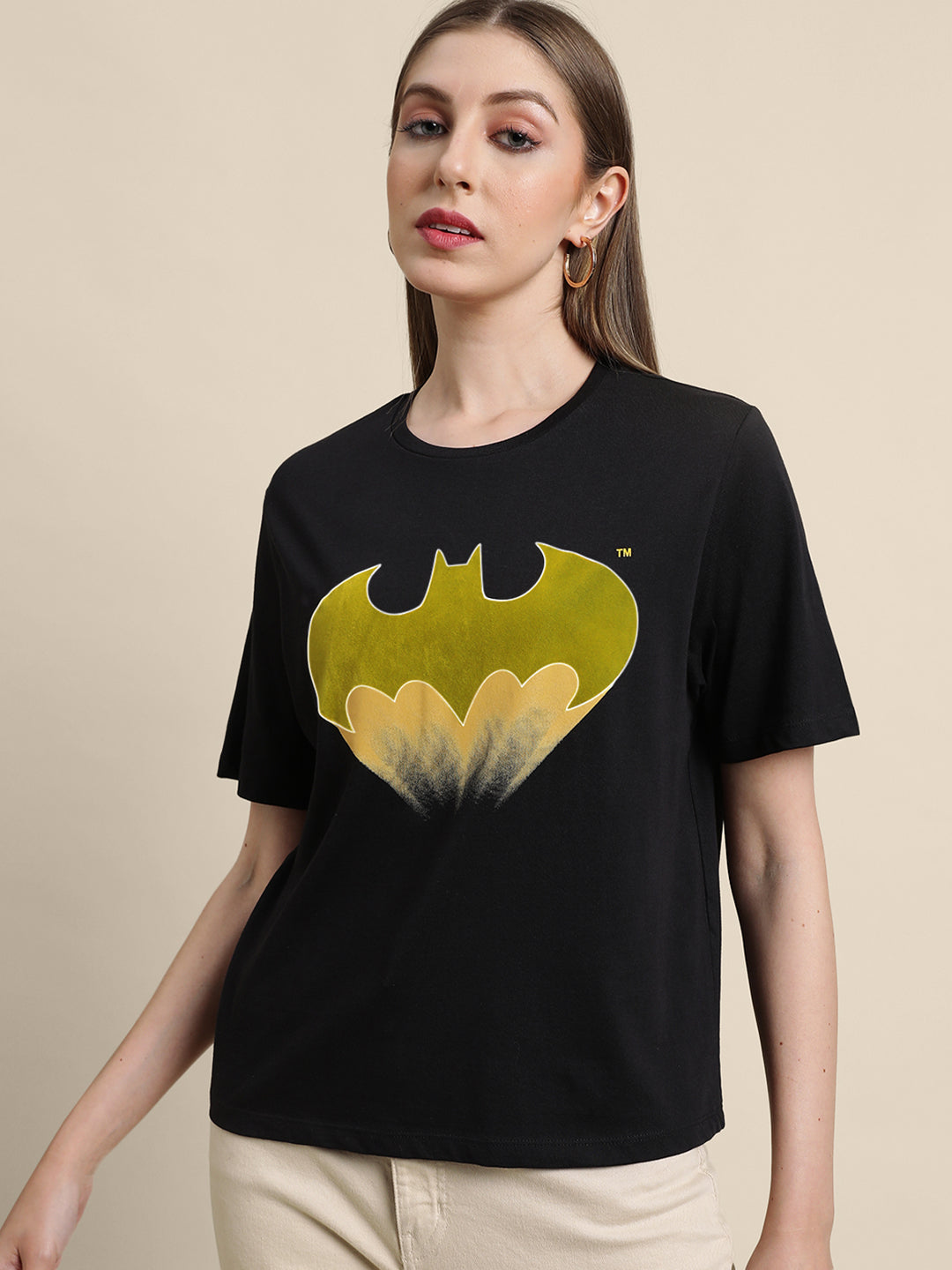 Batgirl Black Tshirt For Women