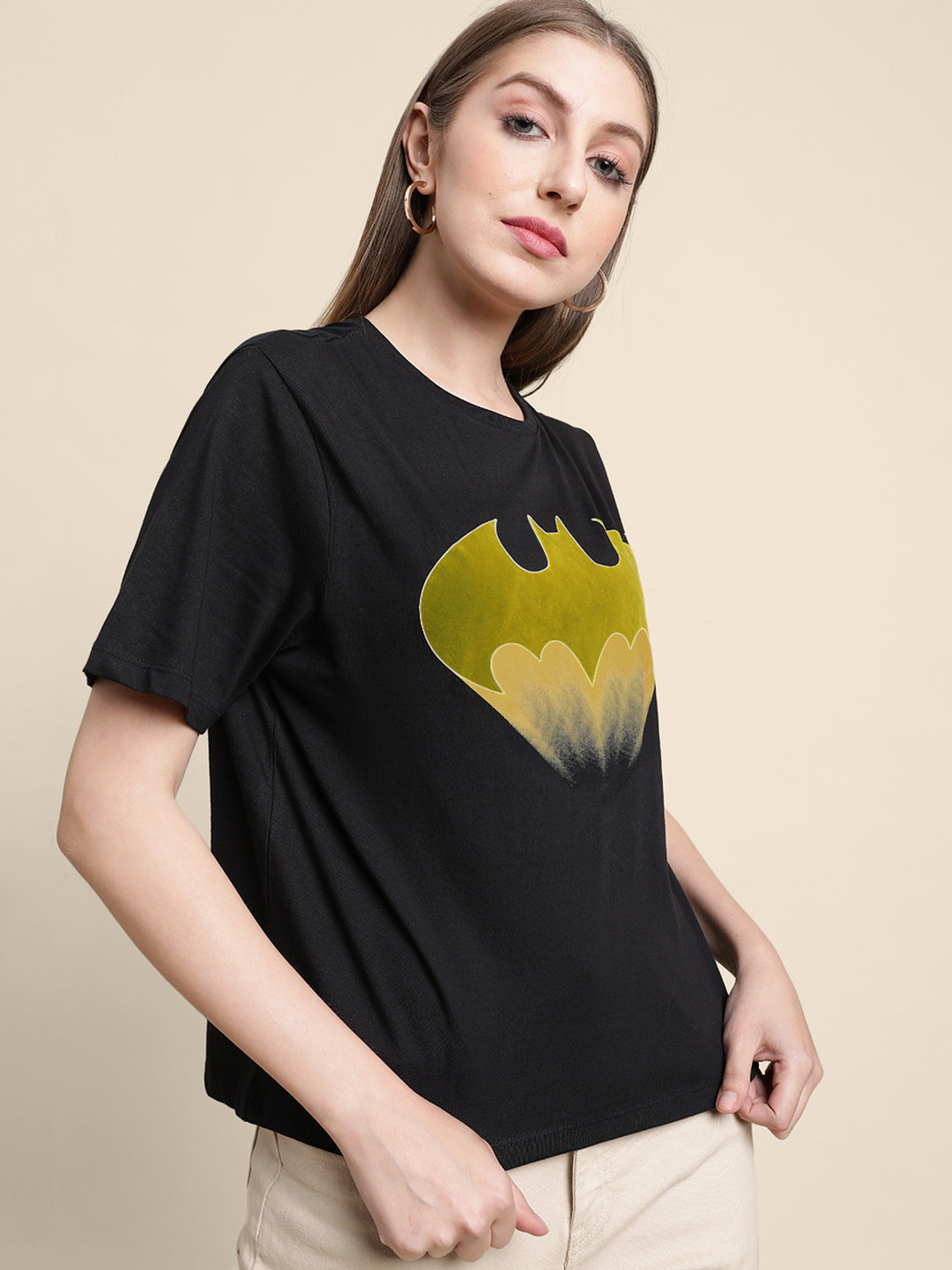 Batgirl Black Tshirt For Women