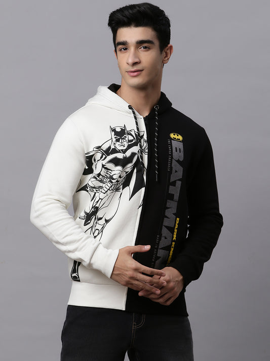 Batman White Hoodie For Men