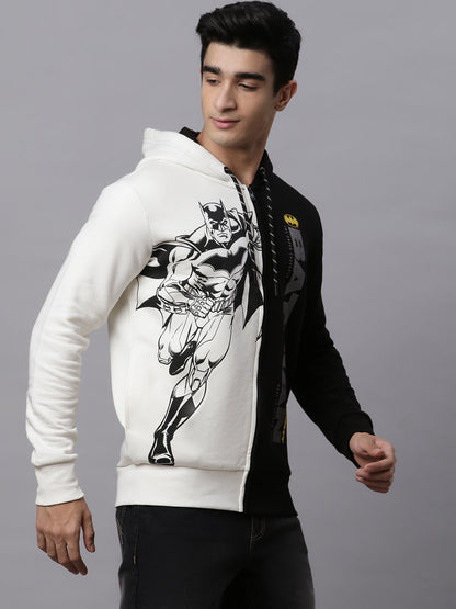 Batman White Hoodie For Men