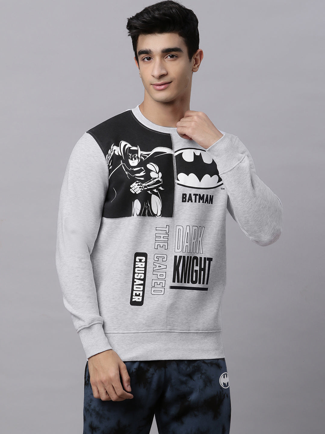 Batman Grey Sweatshirt For Men