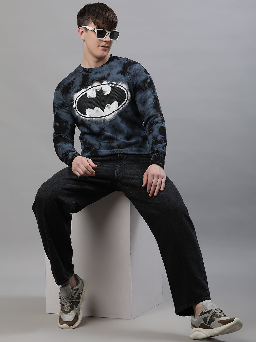 Batman Grey Sweatshirt For Men