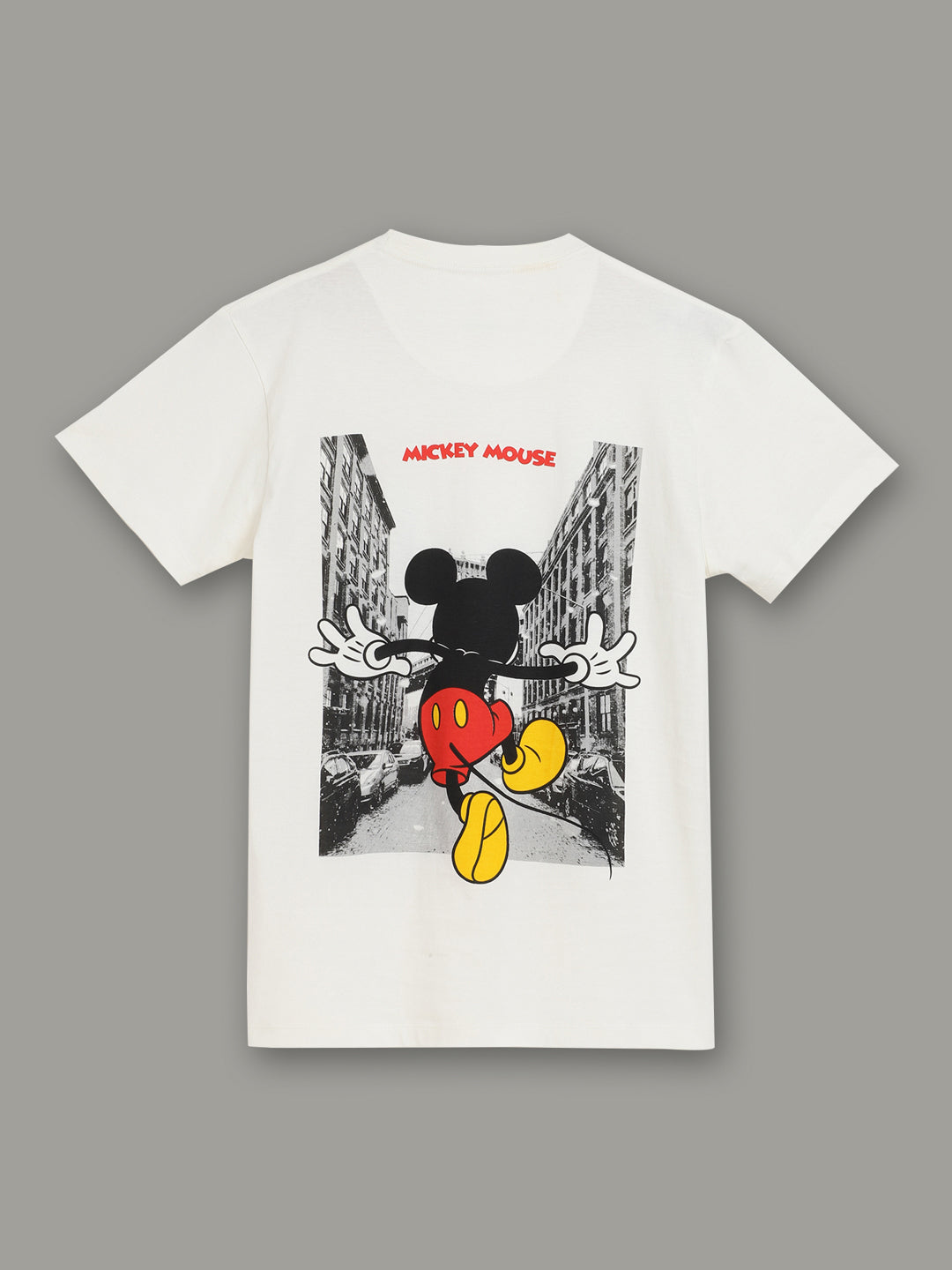 Mickey & Friends Off-White Tshirt For Men