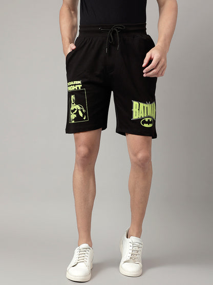 Batman Black Shorts For Men