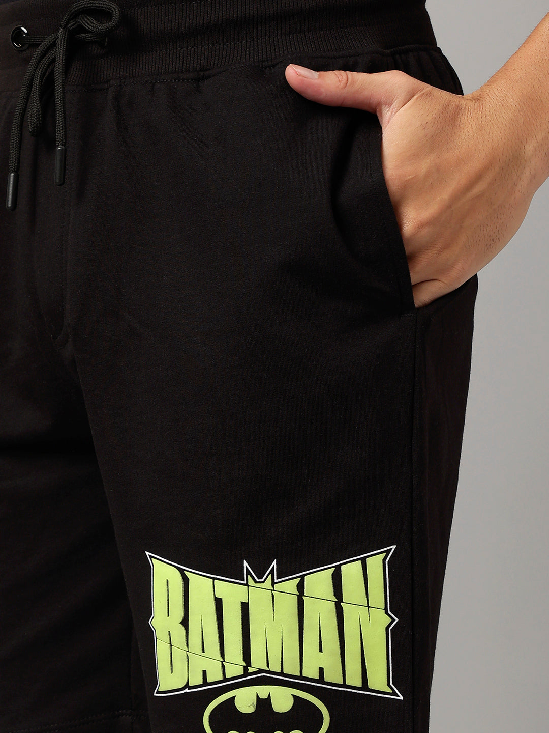 Batman Black Shorts For Men