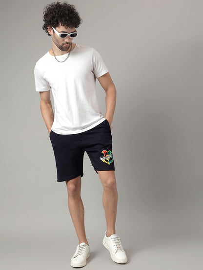 Harry Potter Navy Shorts For Men