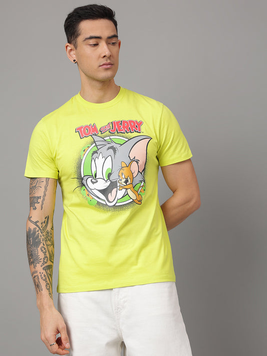 Tom & Jerry Lemon Tshirt For Men