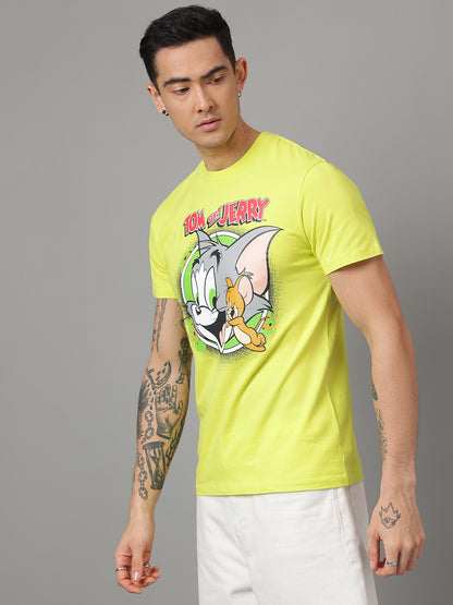 Tom & Jerry Lemon Tshirt For Men