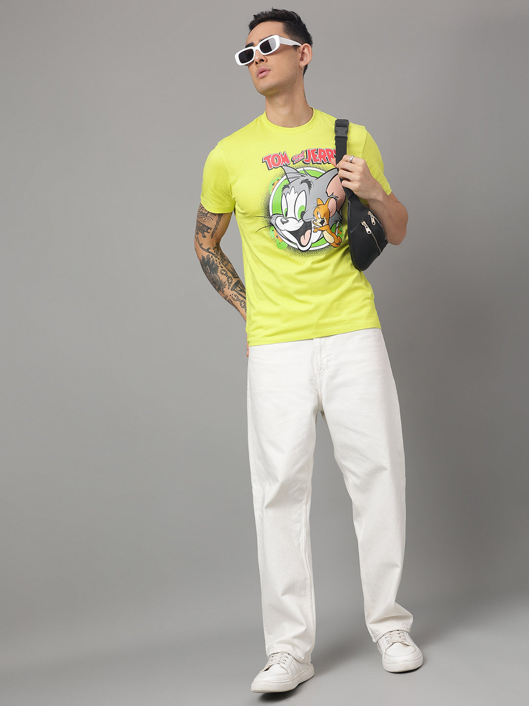 Tom & Jerry Lemon Tshirt For Men