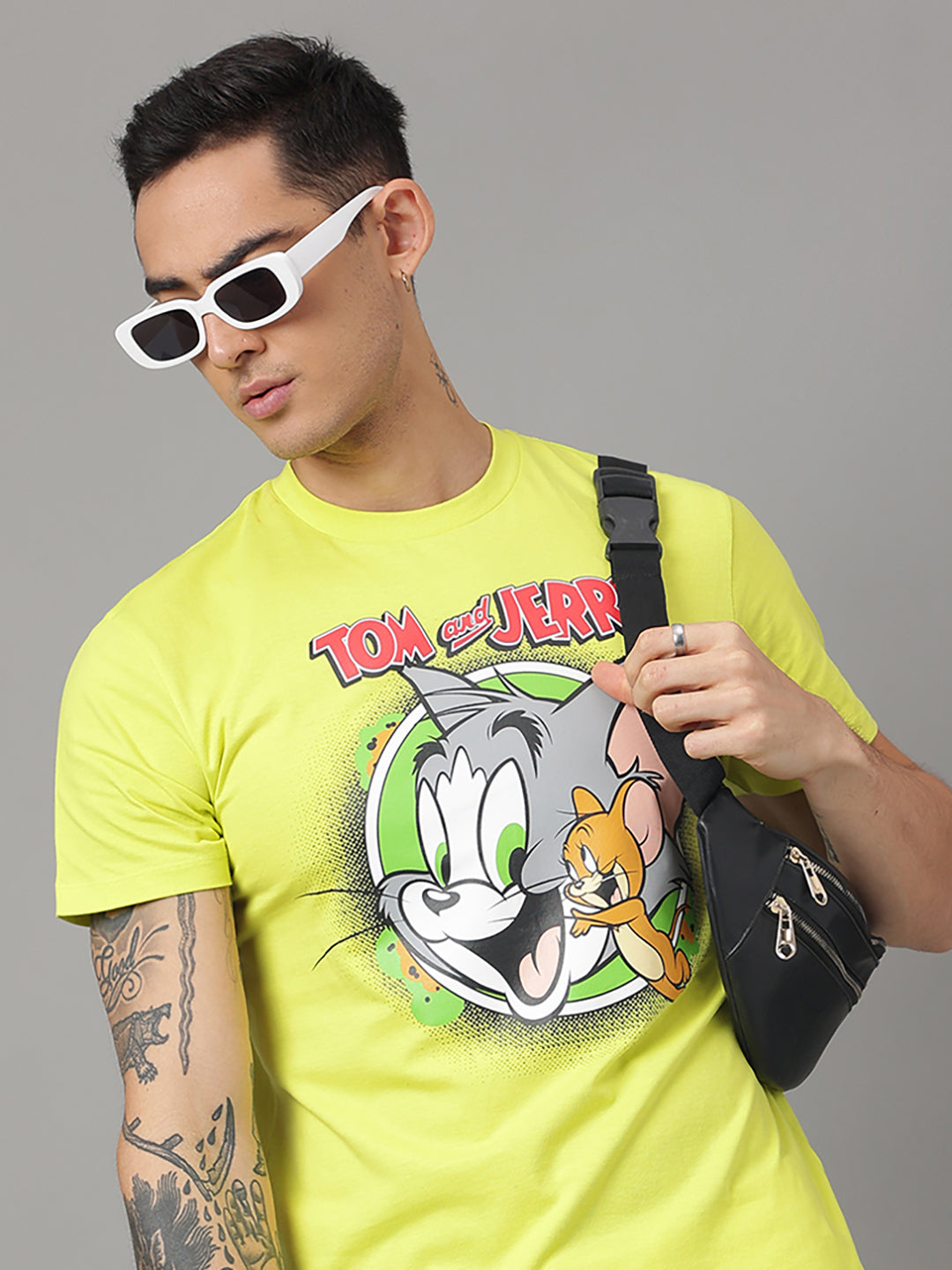 Tom & Jerry Lemon Tshirt For Men