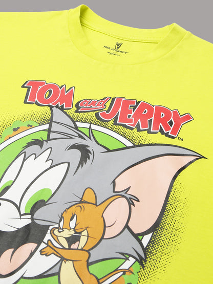 Tom & Jerry Lemon Tshirt For Men