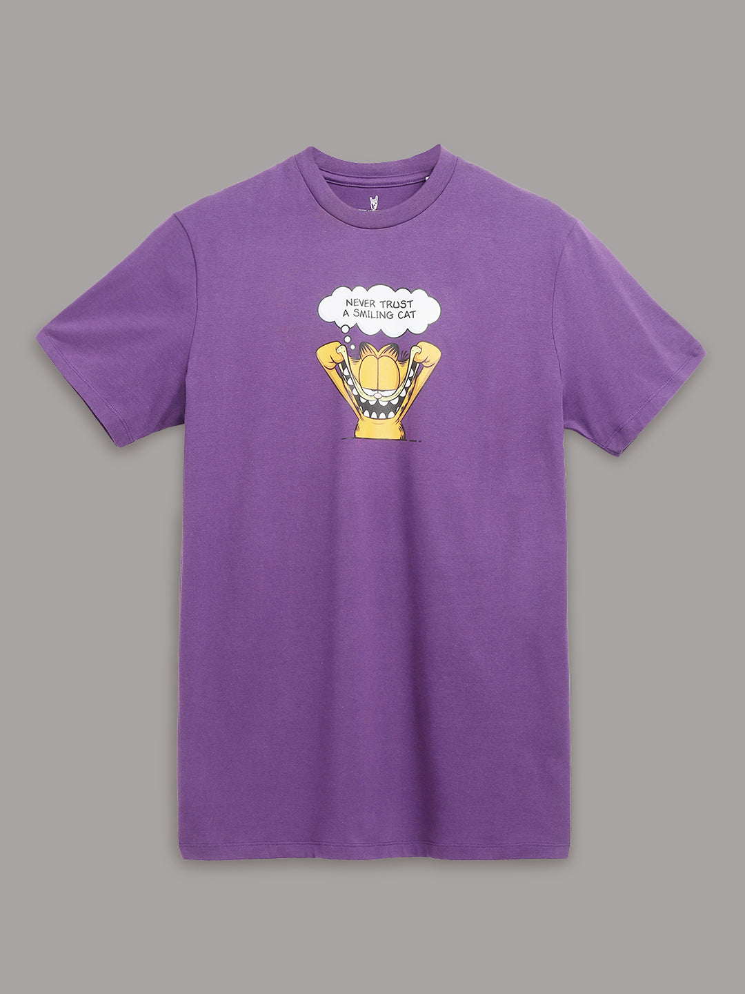 Garfield Violet Tshirt For Men