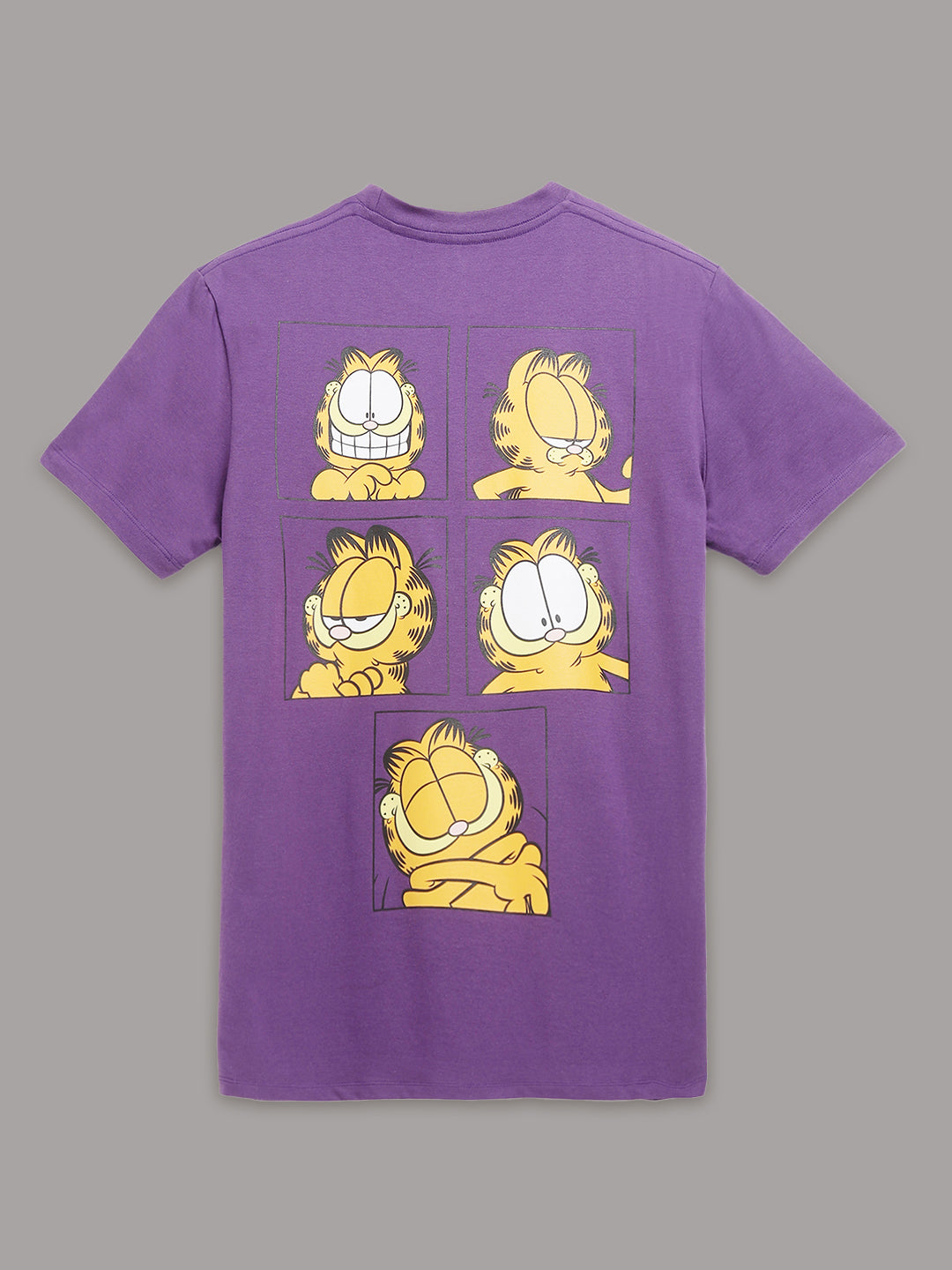 Garfield Violet Tshirt For Men