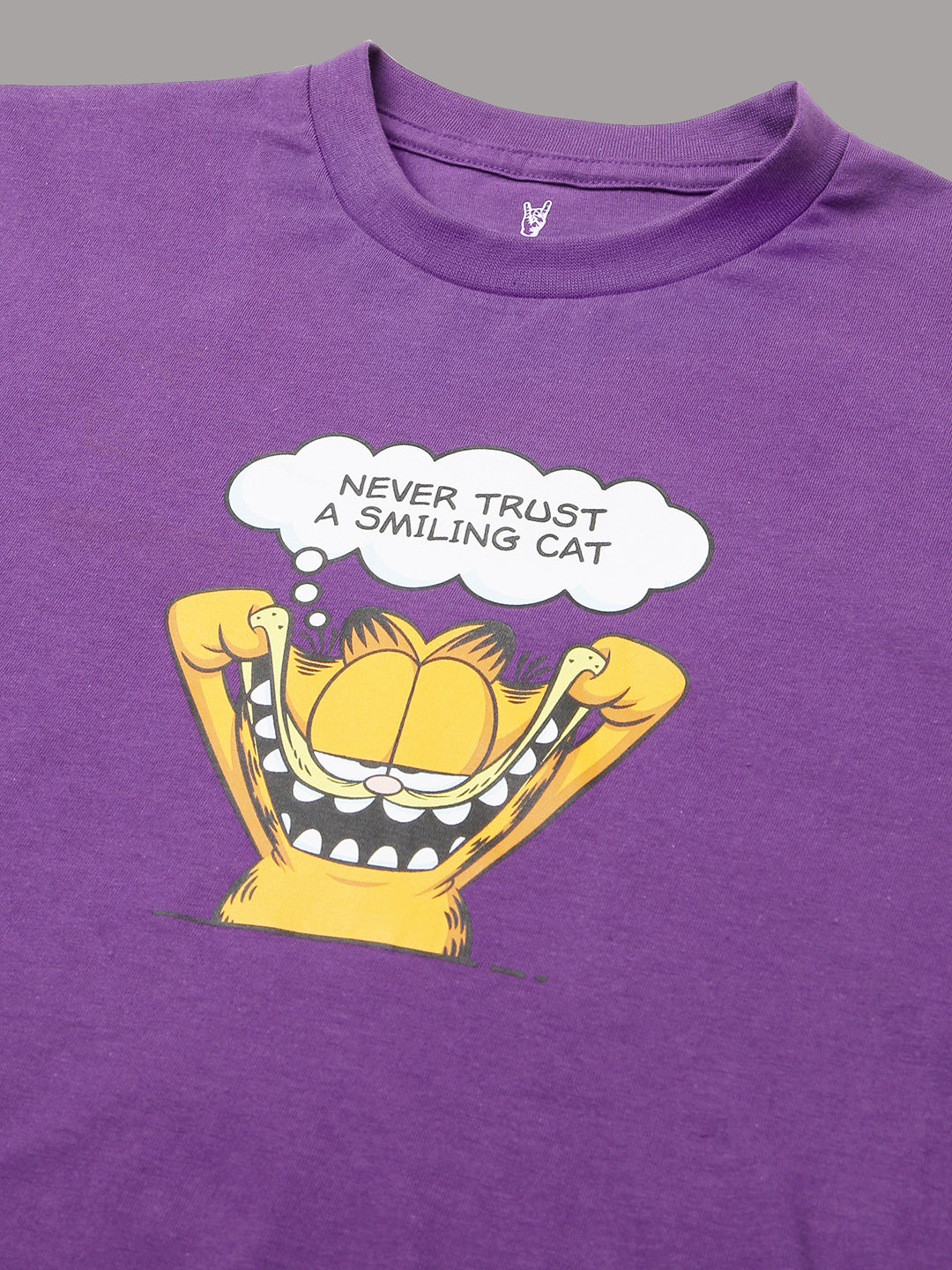 Garfield Violet Tshirt For Men