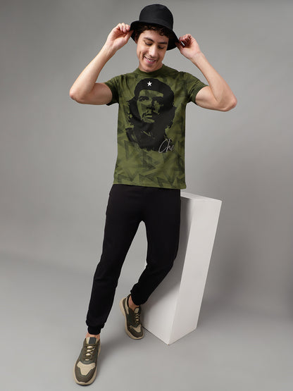 Che Guevara Green Tshirt For Men