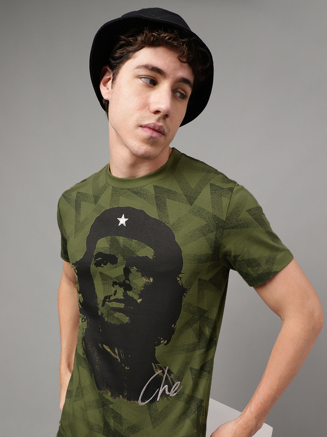 Che Guevara Green Tshirt For Men