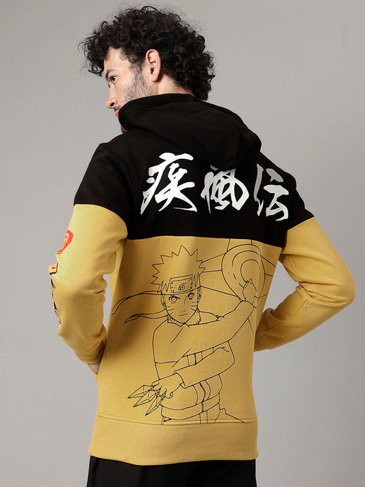 Naruto Multi Color Hoodie For Men