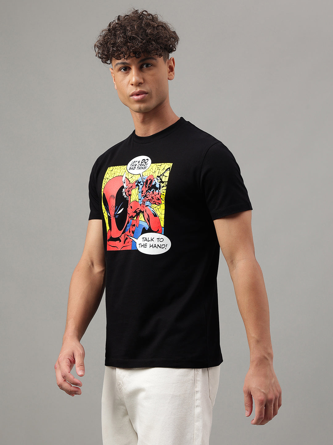 Deadpool Black Tshirt For Men