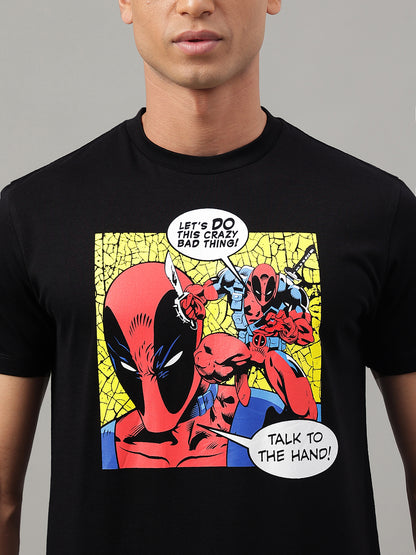 Deadpool Black Tshirt For Men