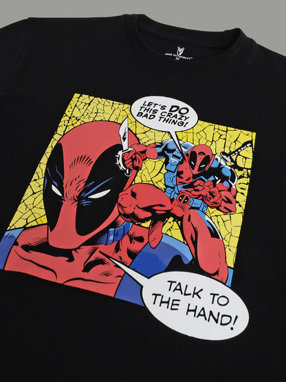 Deadpool Black Tshirt For Men