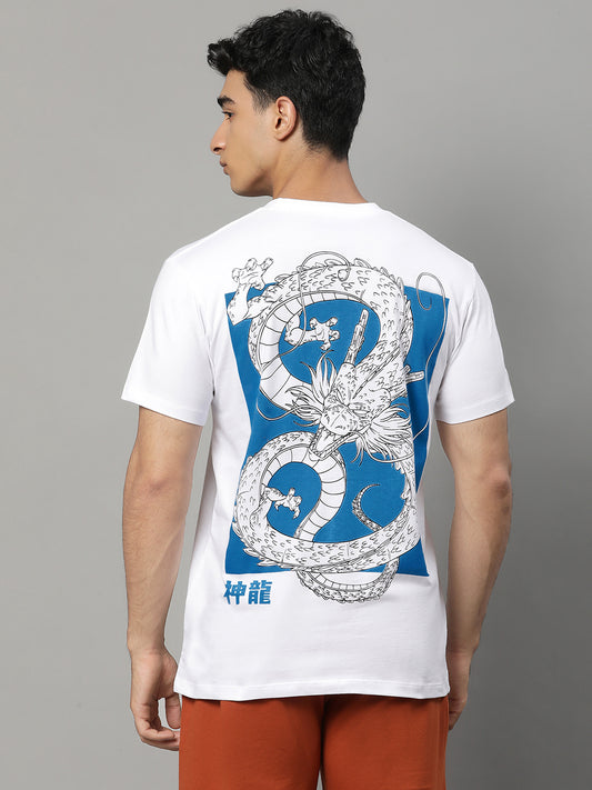 Dragon Ball Z White Tshirt For Men