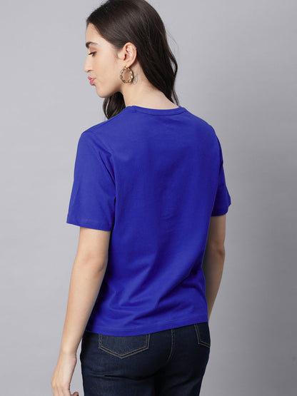 NASA Blue Tshirt For Women