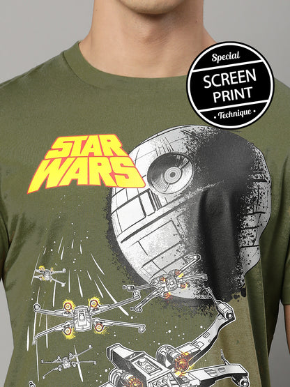 Star Wars Green Tshirt For Men