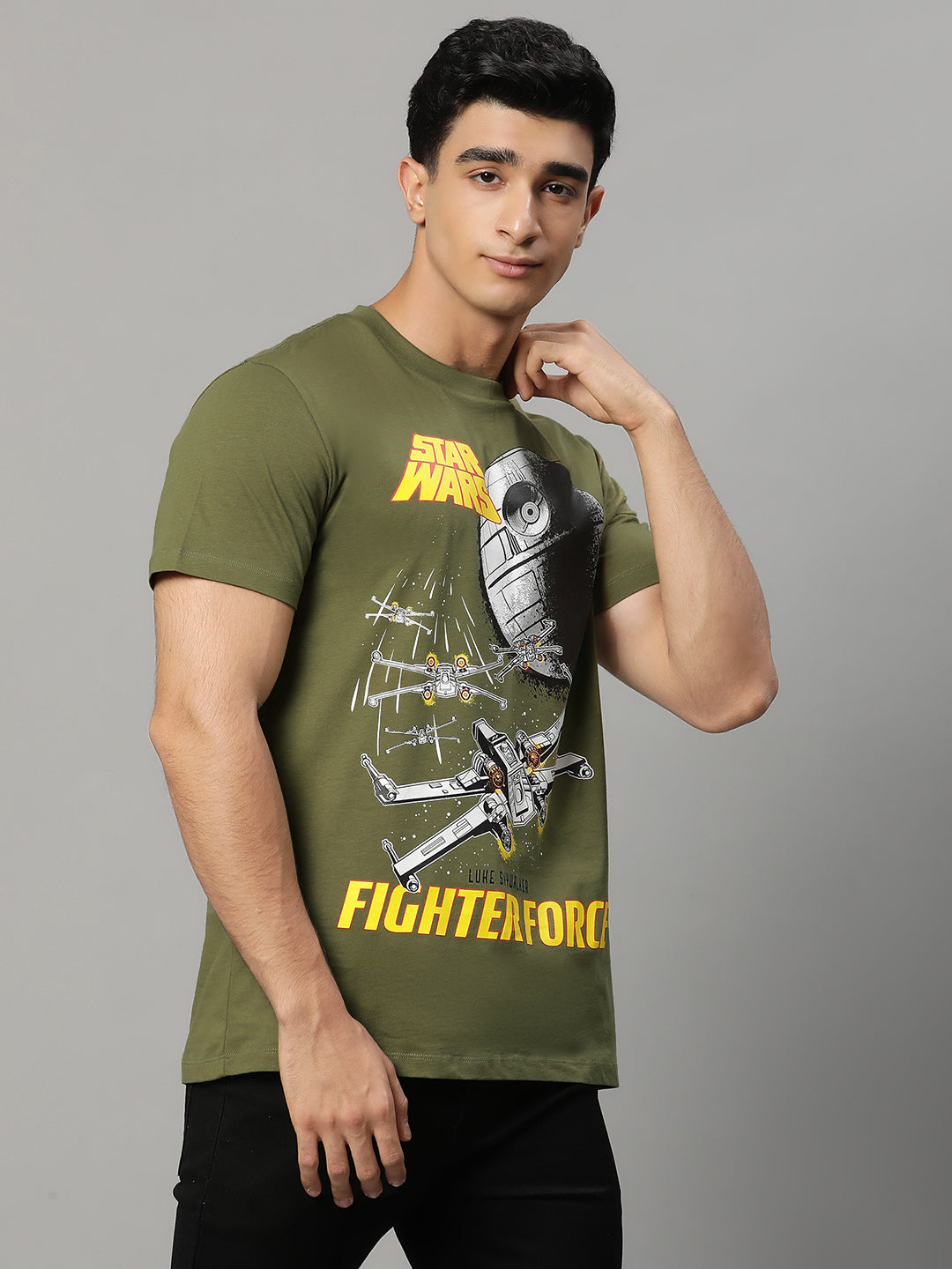 Star Wars Green Tshirt For Men