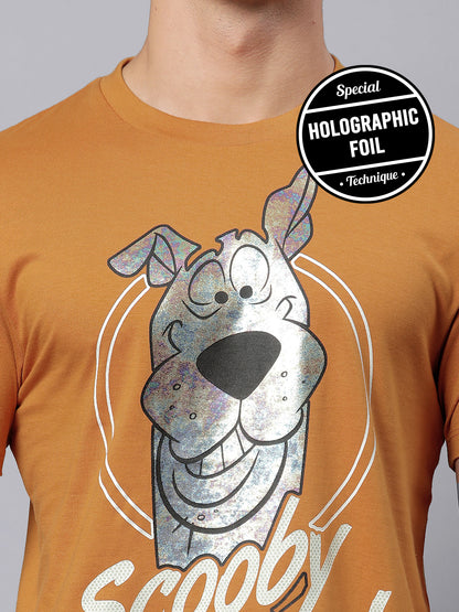 Scooby Doo Brown Tshirt For Men