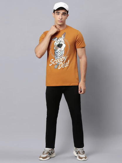 Scooby Doo Brown Tshirt For Men