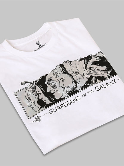 Guardians Of The Galaxy Vol. 3 White Tshirt For Men