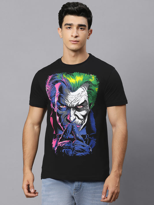 Joker Black Tshirt For Men